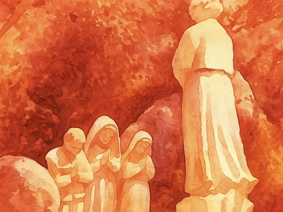 The Angel of Peace apparitions took place at Loco do Cabeco